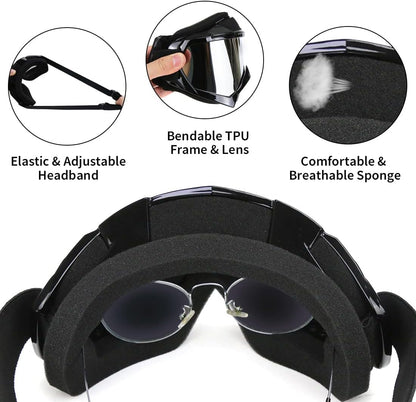 ATV Motorcycle Motocross Goggles