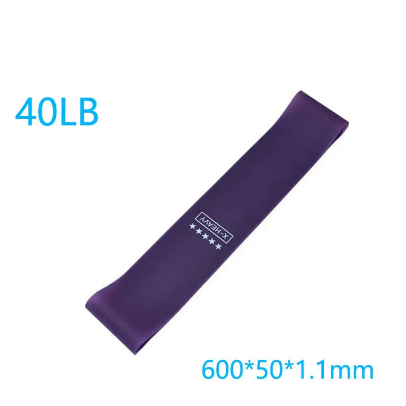 Elastic Resistance Bands Set for Yoga, Pilates, and Strength Training