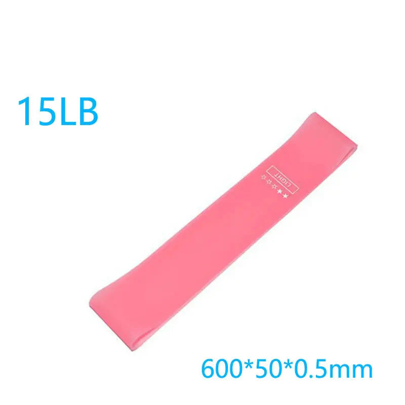Elastic Resistance Bands Set for Yoga, Pilates, and Strength Training