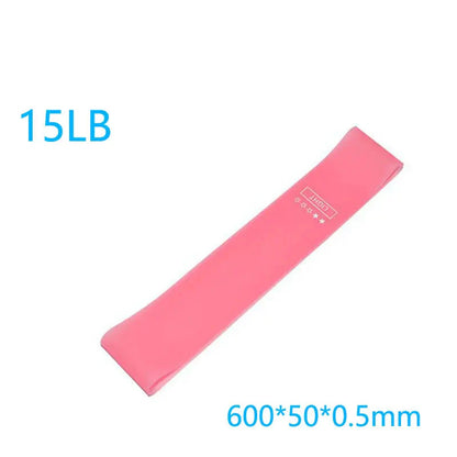 Elastic Resistance Bands Set for Yoga, Pilates, and Strength Training