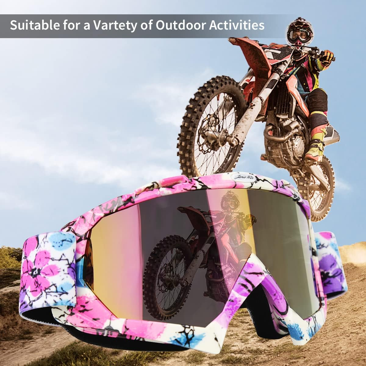 ATV Motorcycle Motocross Goggles