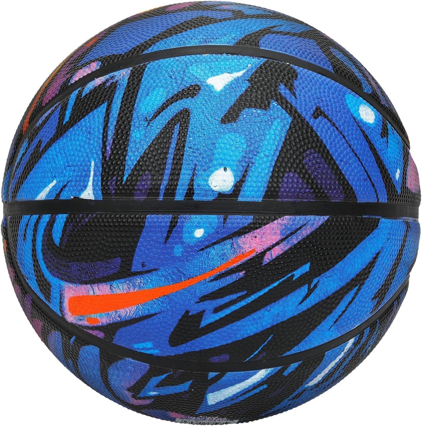Chaos Rubber Basketball: (Deflated W/Pump Included), Official Regulation Size